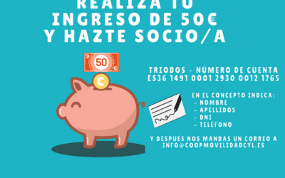 ¡Ya puedes hacer el ingreso y convertirte en socio/a!
