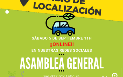 Cambios por Covid-19. ¡Asamblea de 5 septiembre OnLine y más plazo para votar!!