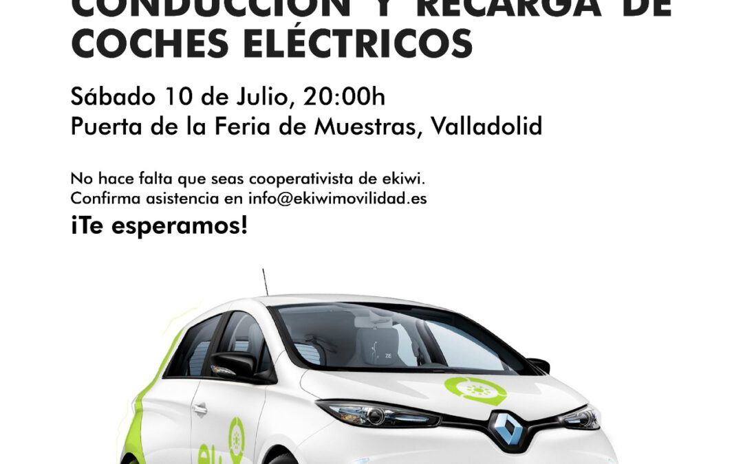 ¿Tienes dudas para usar el carsharing?. ¡Vente el sábado 10 de julio y te las resolvemos!