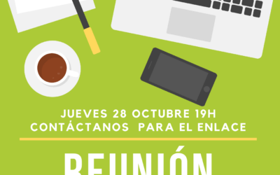 Reunión grupo de trabajo general – 28 de octubre – 19h – online
