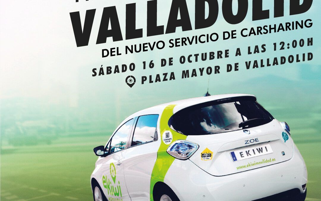 ¡Llegó el gran día!. Presentación oficial – Sábado 16 octubre a las 12h – Plaza Mayor Valladolid