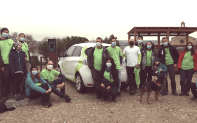 Nota de prensa – eKiwi movilidad realiza una plantación de Almendros en Castronuño para compensar las emisiones de CO2
