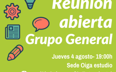 Este jueves 4 de agosto… ¡vuelven las reuniones de trabajo!. Te esperamos