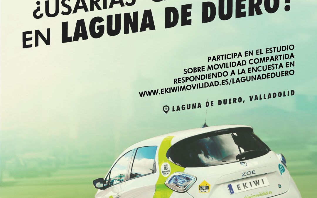 eKiwi movilidad estudiará la viabilidad de instalar un servicio de carsharing en Laguna de Duero