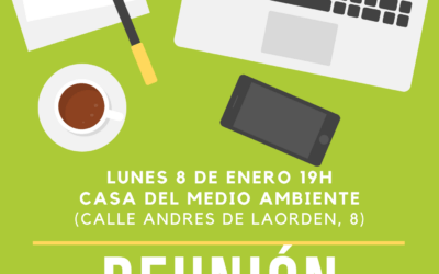 Reunión general de trabajo, lunes 8 enero, 19h. ¿te vienes?