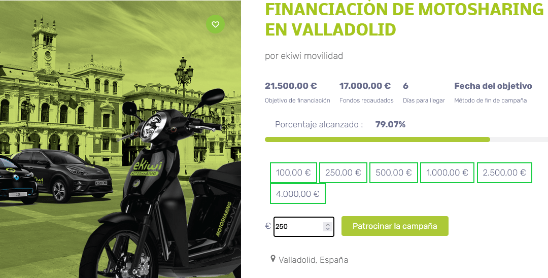 Estamos muy cerca de conseguir el objetivo del crowdfunding, ¿nos das el último empujón?