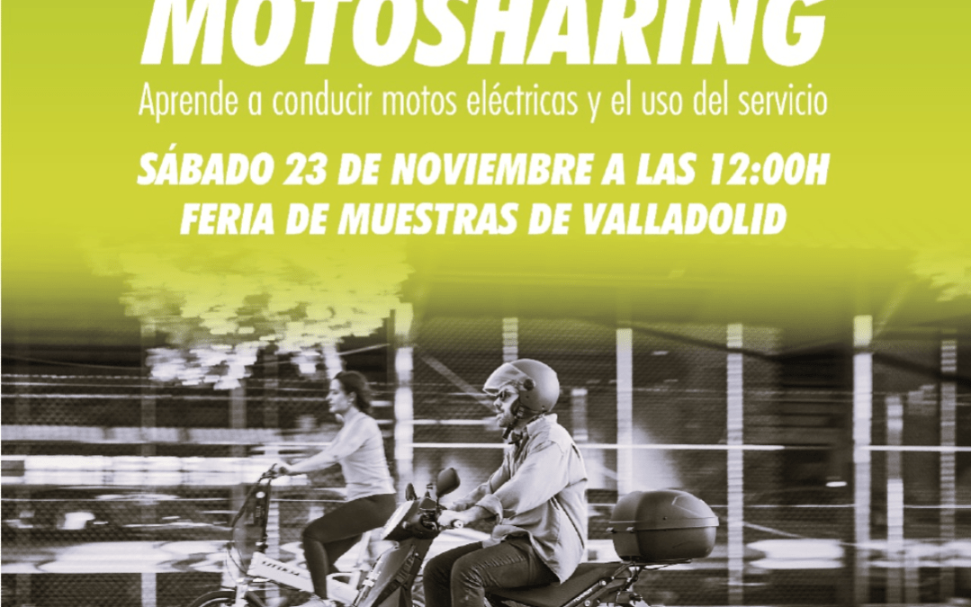 ¿Quieres aprender a usar nuestro servicio de motosharing?. Pues vente este sábado 23 que te lo explicamos todo