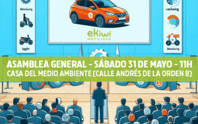 Asamblea General – Del 31 de mayo a las 11h al 7 de junio. Síguela online y presencial. ¡Decide la movilidad del futuro!